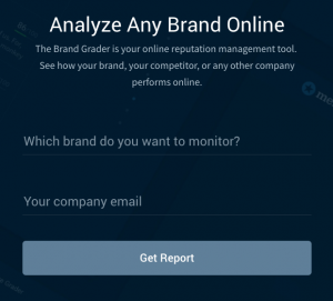 social media - brand grader